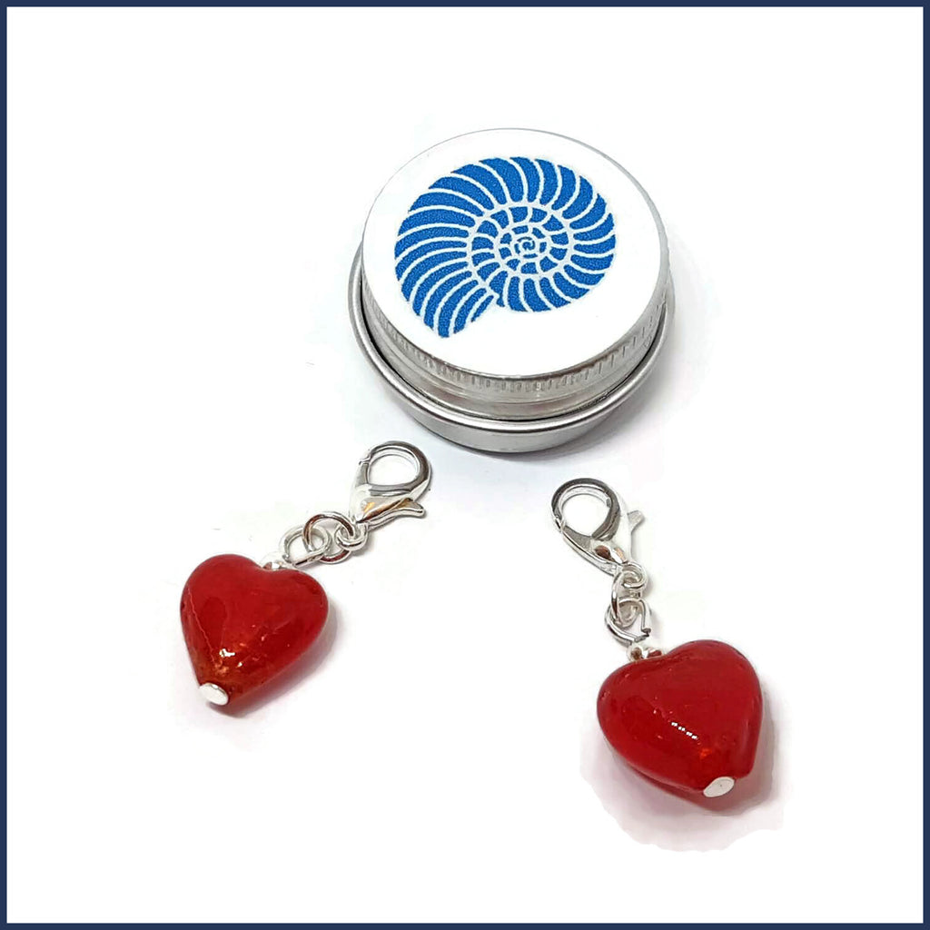 Red Heart Stitch Markers