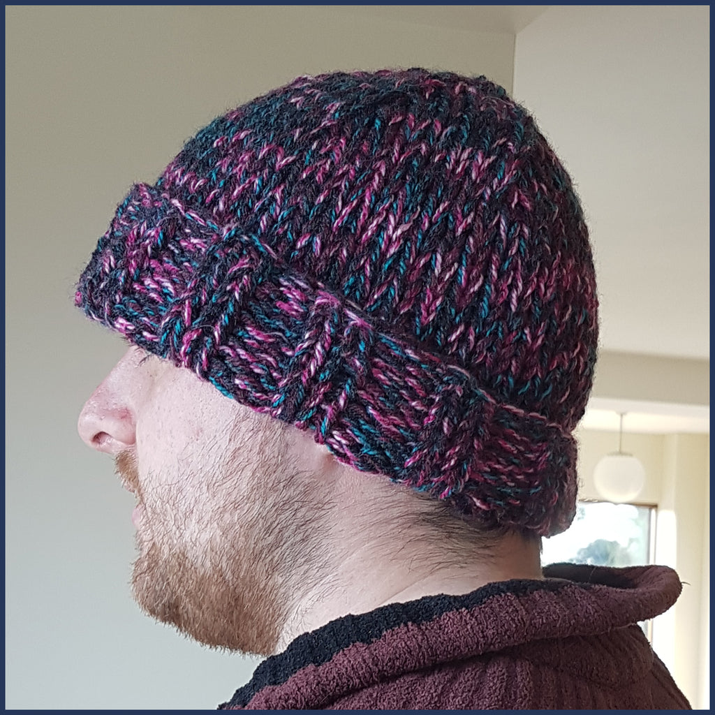 Power of Four hat - Free knitting pattern