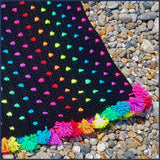 Funfair Neon Crochet Blanket Kit