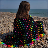 Funfair Neon Crochet Blanket Kit