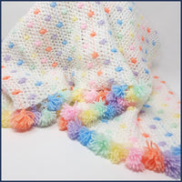Funfair Pastels Crochet Blanket Kit