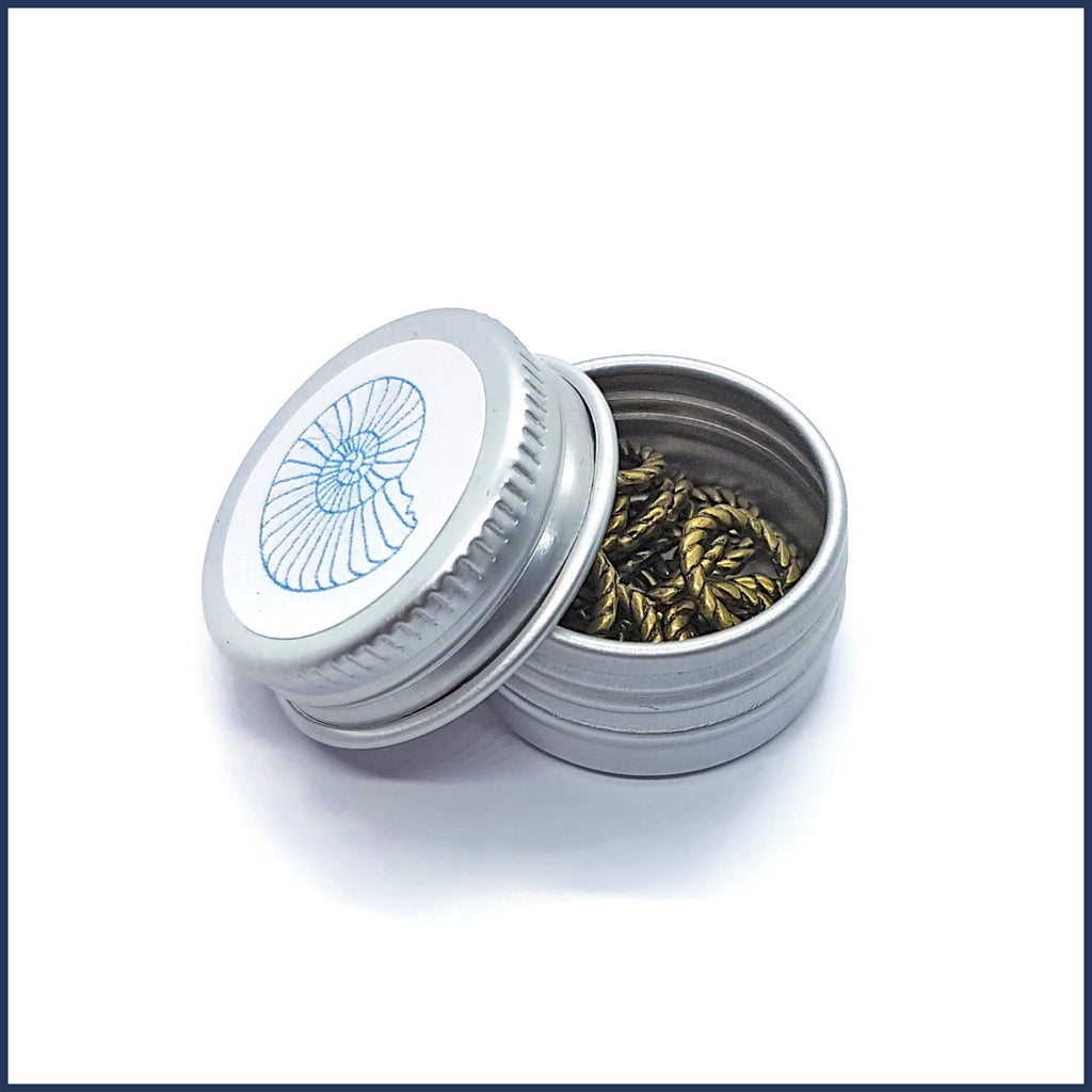 Bronze Twist Ring Markers