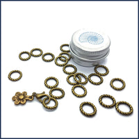Bronze Twist Ring Markers
