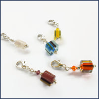 Candy Cane Glass Stitch Marker Set