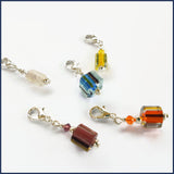 Candy Cane Glass Stitch Marker Set