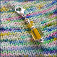 Candy Cane Glass Stitch Marker Set