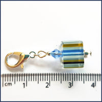 Candy Cane Glass Stitch Marker Set