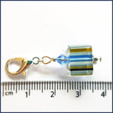 Candy Cane Glass Stitch Marker Set