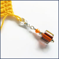 Candy Cane Glass Stitch Marker Set