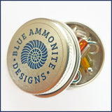 Candy Cane Glass Stitch Marker Set