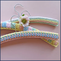 Candyfloss Crochet Clothes Hangers Pattern