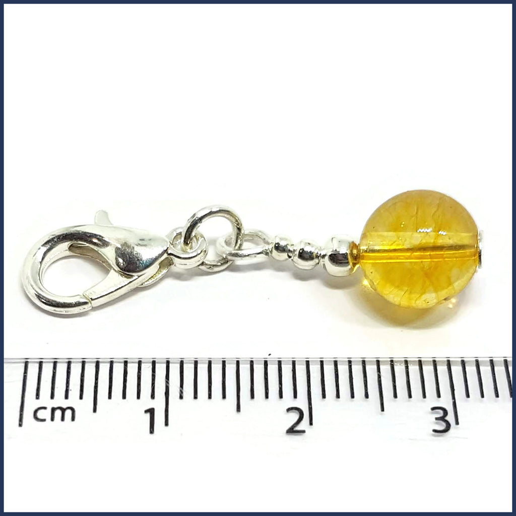 Citrine Stitch Marker Set