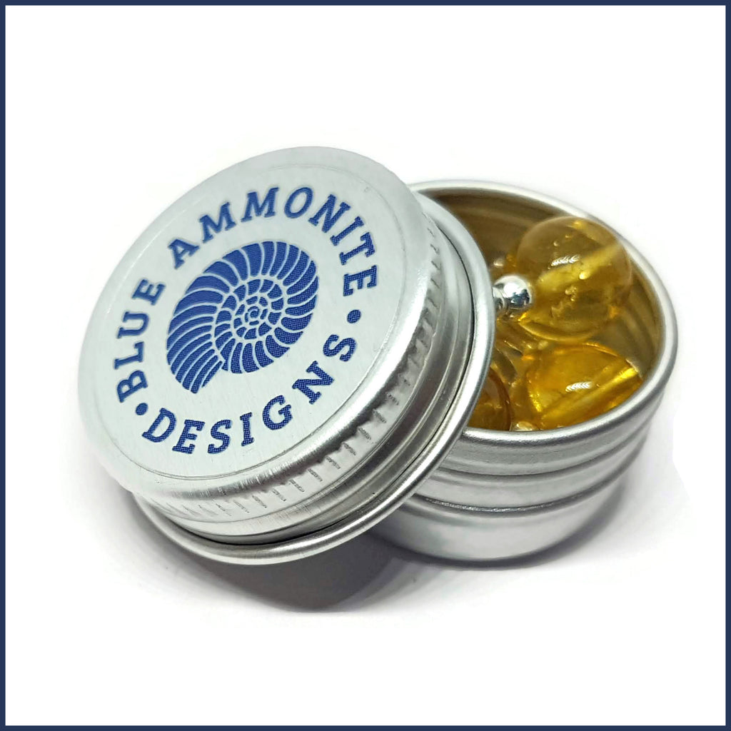 Citrine Stitch Marker Set