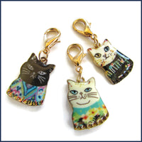 Cool Katz Stitch Marker Set
