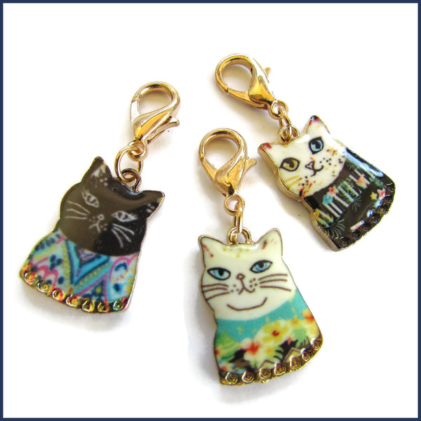 Cool Katz Stitch Marker Set