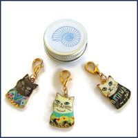 Cool Katz Stitch Marker Set