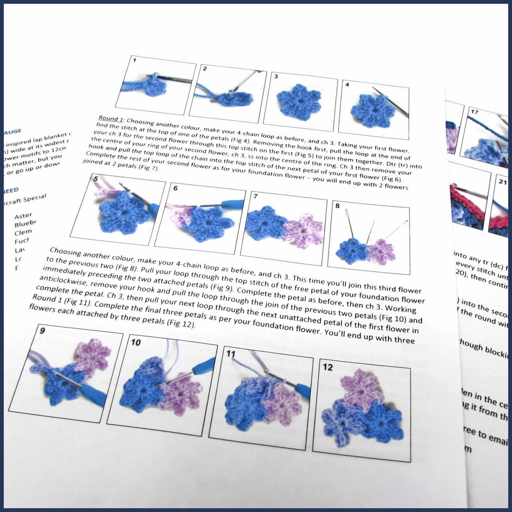 printed crochet pattern