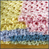 crochet cowl folded