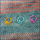 Curly Wurly Removable Stitch Marker Set