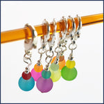 Fruit Pips Glass Stitch Marker Set