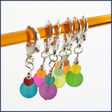 Fruit Pips Glass Stitch Marker Set
