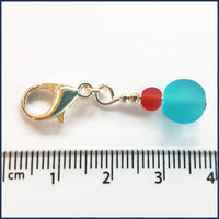 Fruit Pips Glass Stitch Marker Set