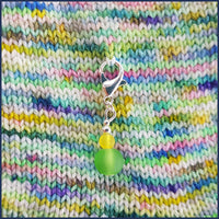 Fruit Pips Glass Stitch Marker Set