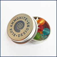 Fruit Pips Glass Stitch Marker Set