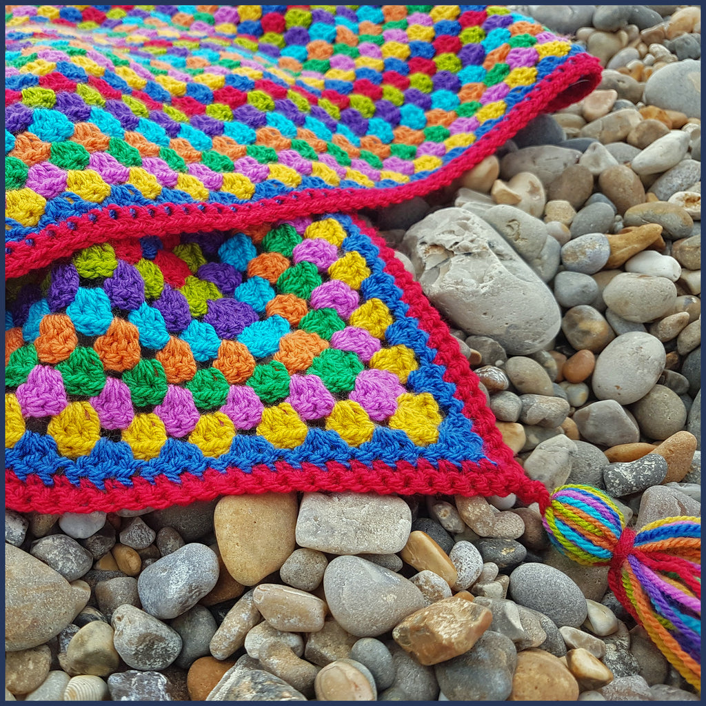 Great Granny Crochet Blanket Kit - Cheerful Edition