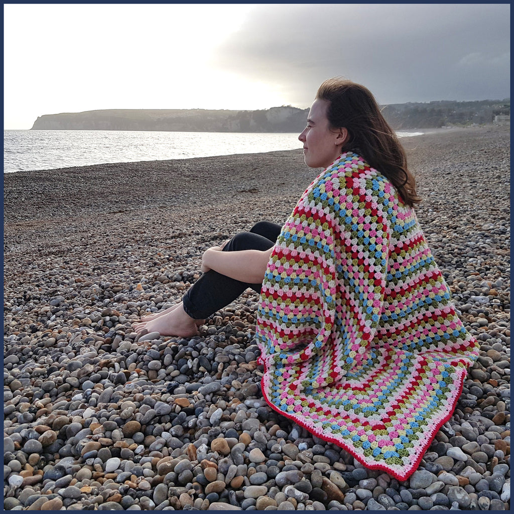 Great Granny Crochet Blanket Kit - Retro Edition