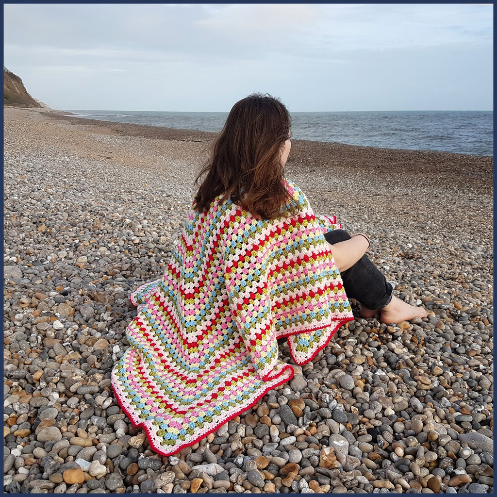 Great Granny Crochet Blanket Kit - Retro Edition