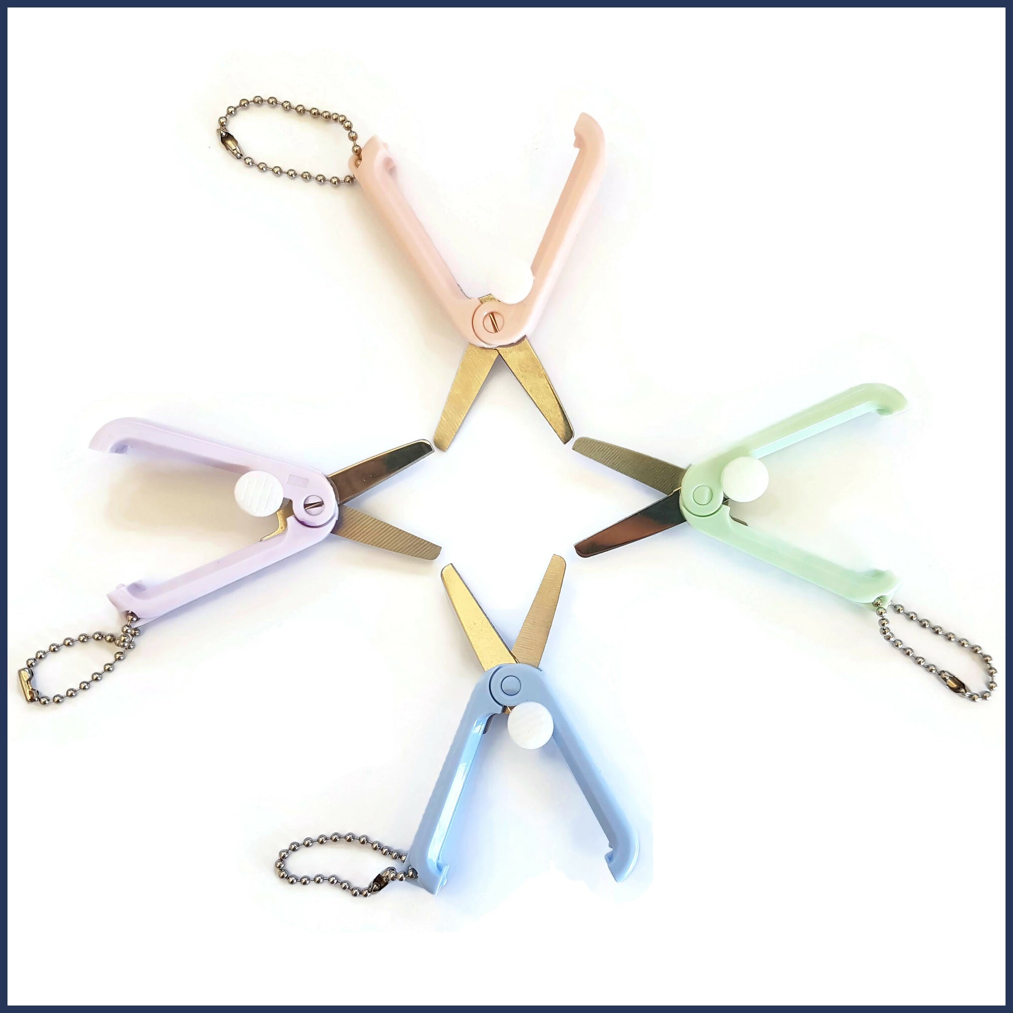 Handy Snips Mini Key Ring Scissors – Blue Ammonite Designs