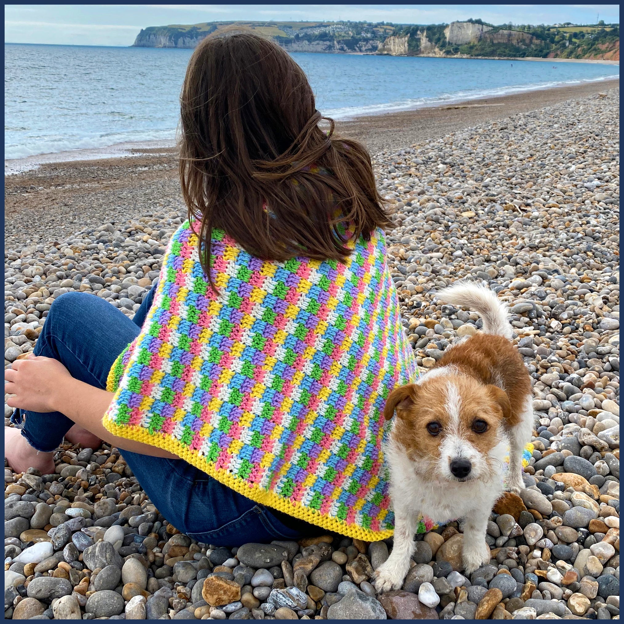 Happy Daze Crochet Blanket Kit – Blue Ammonite Designs