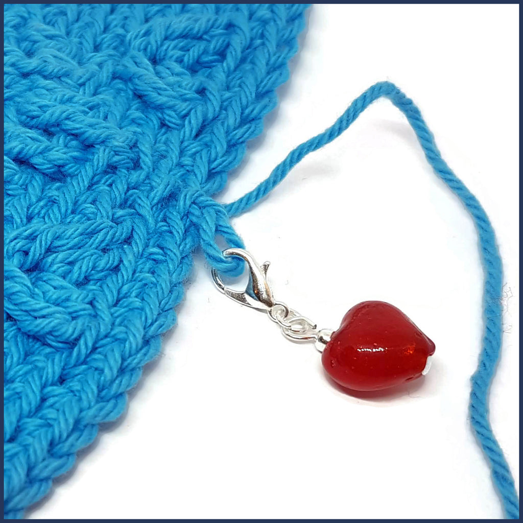 Red Heart Stitch Markers