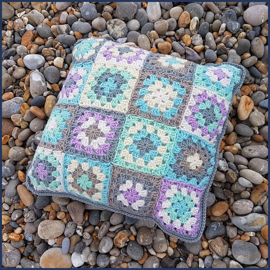 Heritage Pure Wool Crochet Cushion Cover Kit