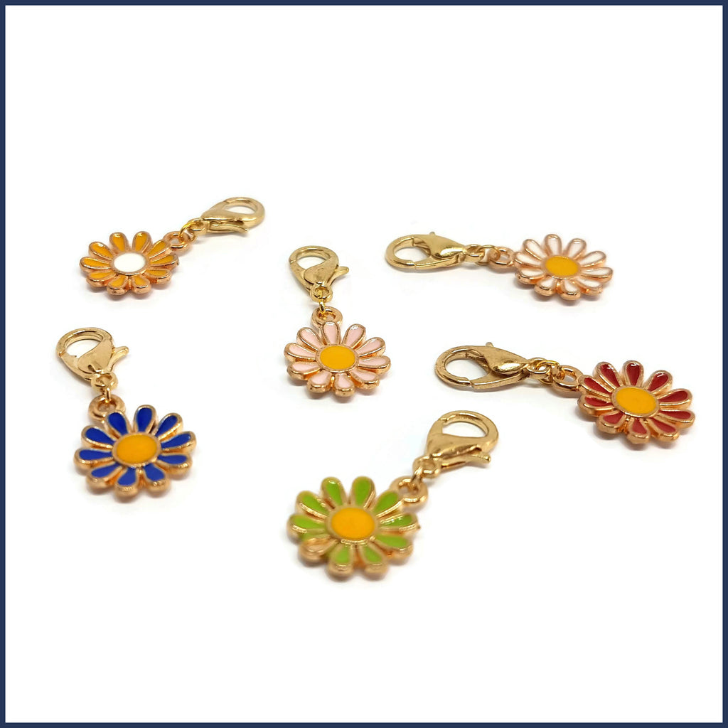 Lazy Daisy Stitch Marker Set