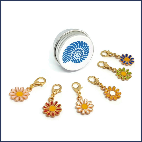 Lazy Daisy Stitch Marker Set