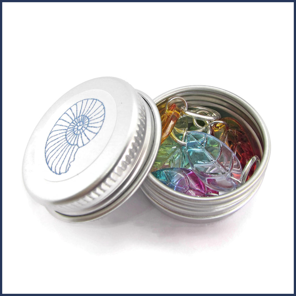 Leafy Bower Knitting Stitch Marker Set