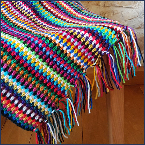 Lucky Dip Crochet Blanket Pattern