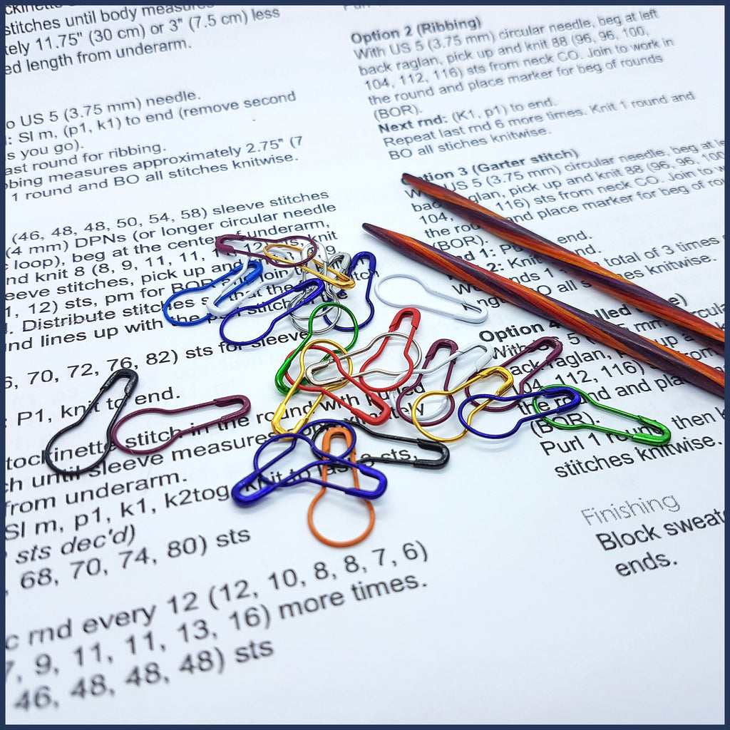 Metal Bulb Stitch Markers