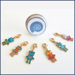Robo-Rave Stitch Marker Set