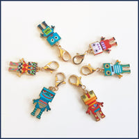Robo-Rave Stitch Marker Set