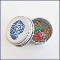 Robo-Rave Stitch Marker Set