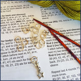 Silver Ring Stitch Markers