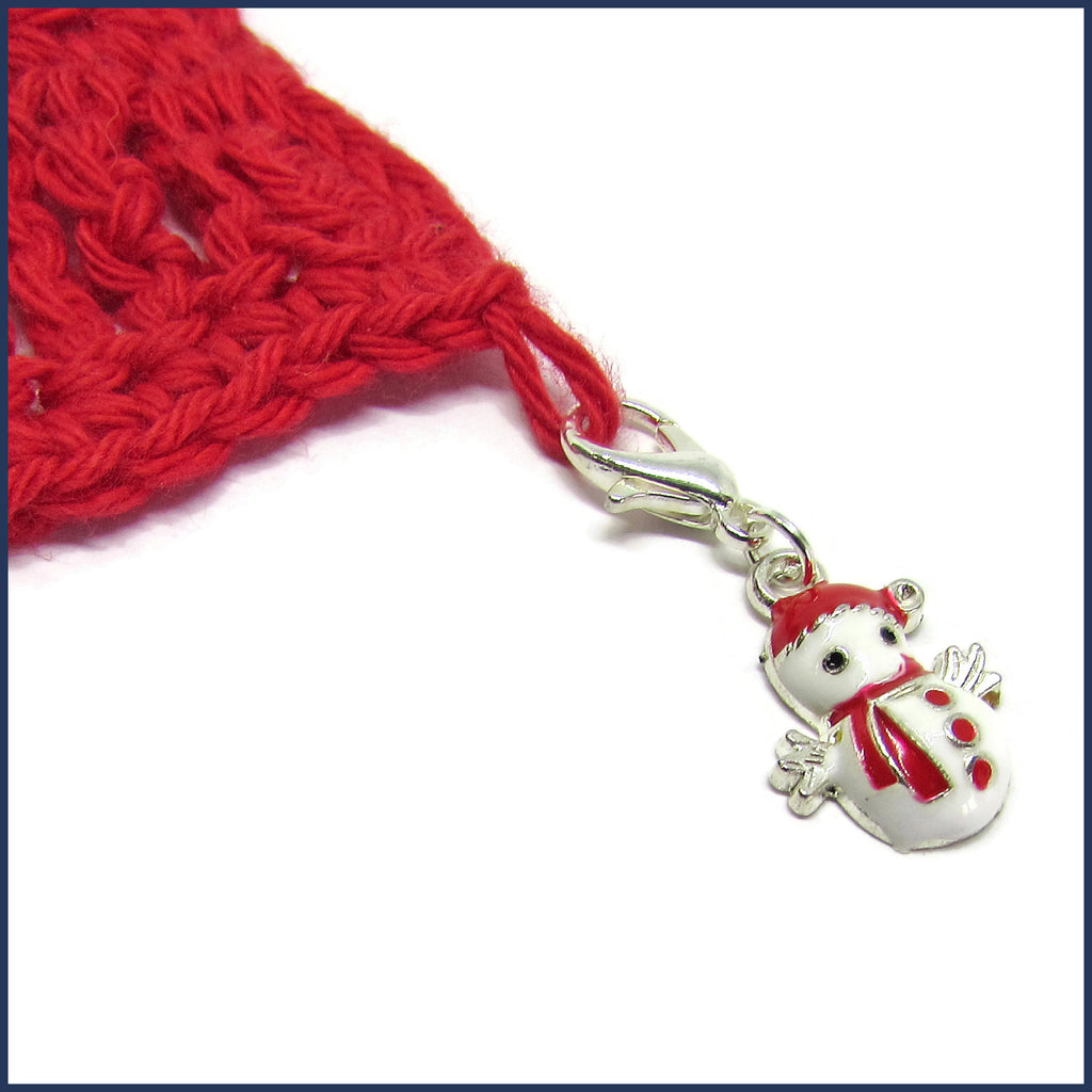 Snowmen Stitch Marker Set