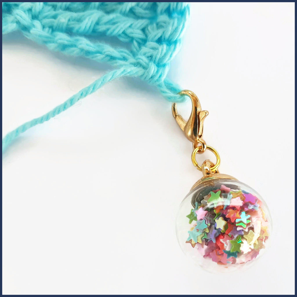 Star Ball Stitch Marker/Progress Keeper
