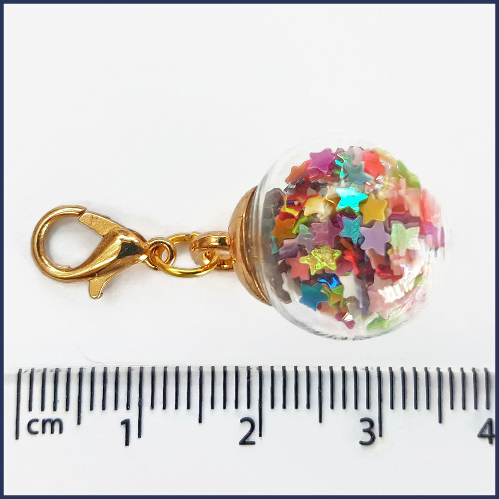 Star Ball Stitch Marker/Progress Keeper