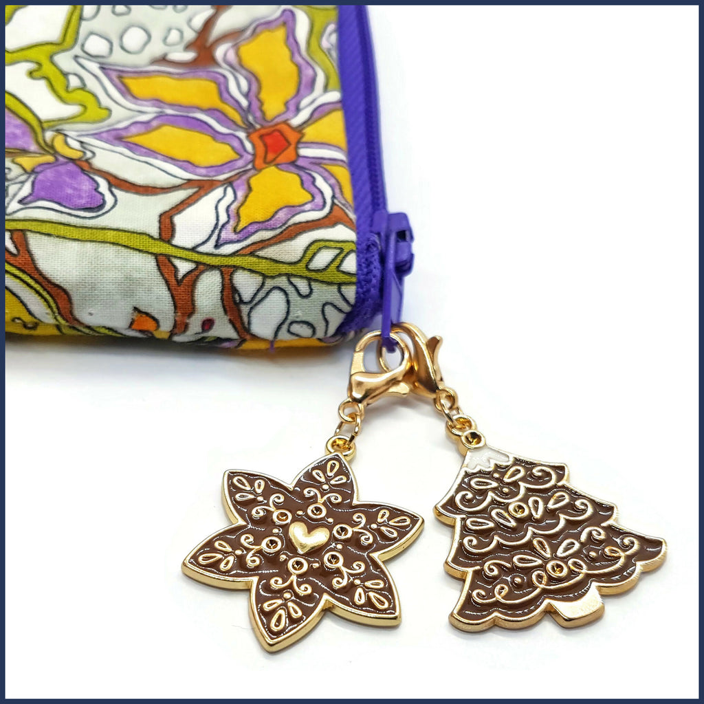Vintage Christmas Stitch Marker Set