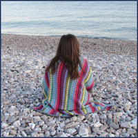 Vintage Rainbow Crochet Blanket Pattern