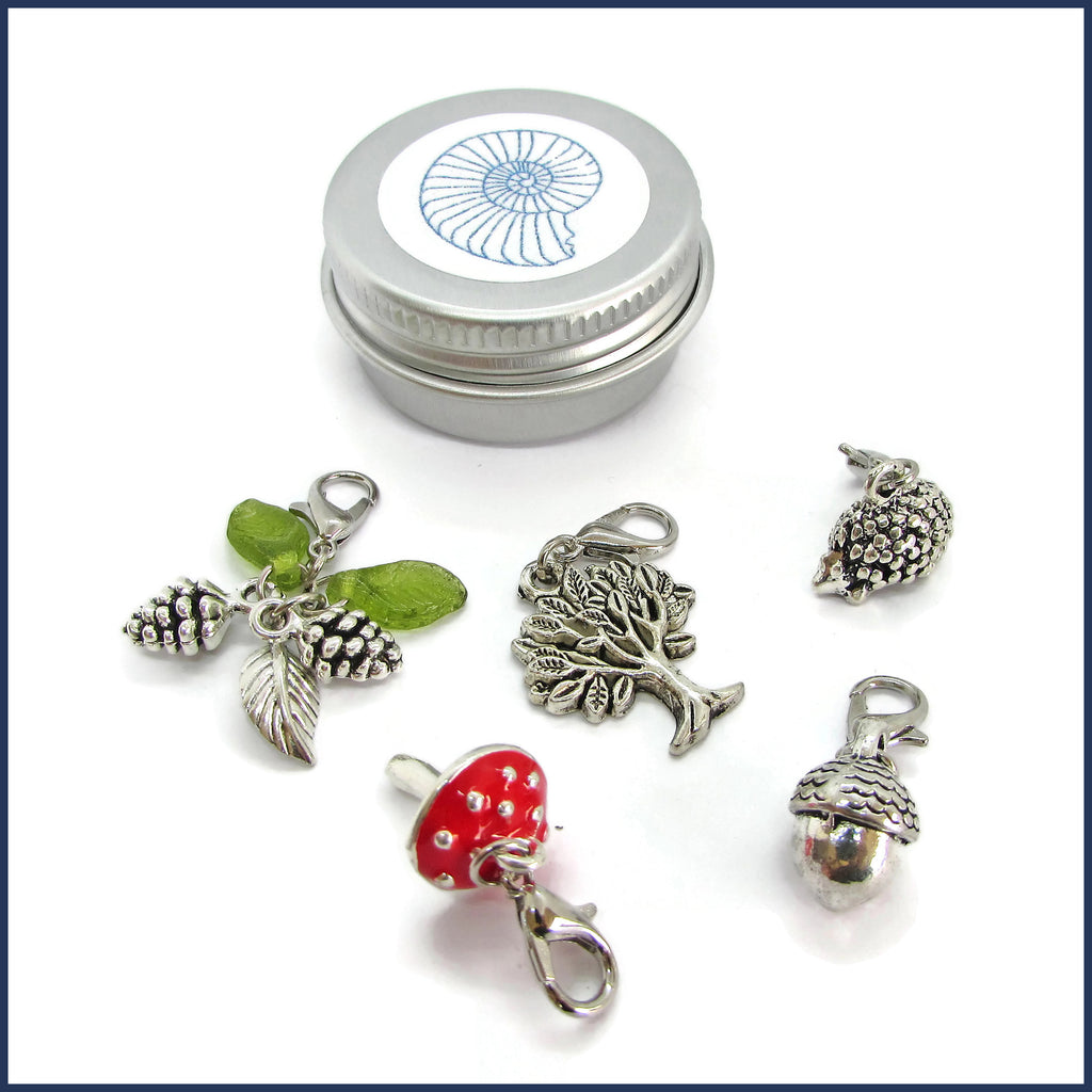 Woodland Walk Stitch Marker Set